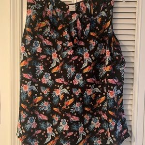 Ladies woven tank blouses